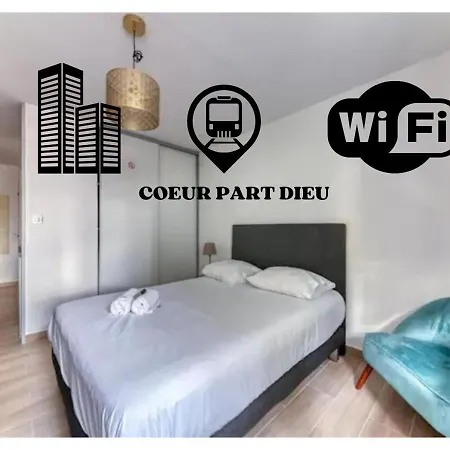 Studio Cosy Coeur Part Dieu Lyon Buitenkant foto
